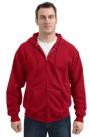 Hanes Ultimate Cotton Full-Zip Hooded Sweatshirt, F283