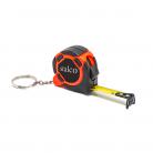 Lufkin 1/2″ x 6′ Key Ring Tape Measure, Black Plastic Case CS8506