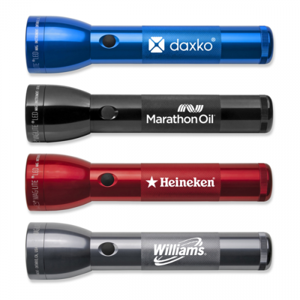 Maglite® LED 2-Cell D Flashlight ML300L-2D with your Corporate Logo!