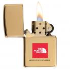 High Polish Brass Zippo Windproof Lighter 254b