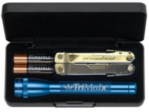 AA Mini Maglite & Leatherman Rebar Gift Set