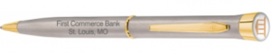 Garland Revere Stainless/Golden Pen