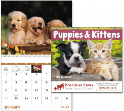 Puppy & Kitten Promotional Calendar