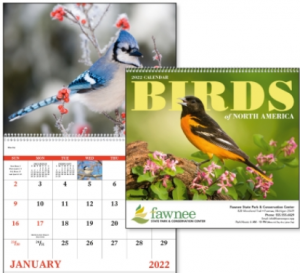 Birds of North American Promotional Calendar